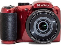 Fényképezőgép, digitális, KODAK "Pixpro AZ255", piros
