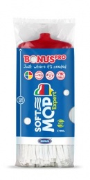 Felmosófej, ipari, BONUS "SoftMOP", piros